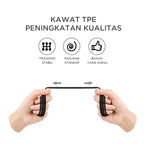 MINISO Earphone Kabel dengan Mic Earbuds in Ear Headphone Noise Cancelling Awet Headset Universal