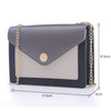 MINISO Tas Selempang Wanita Sling Bag Tas Bahu Kombinasi Warna Persegi Cewek Shoulder Pesta Crossbody Rantai Model Terbaru 2020 Import Wanita Remaja Anak Perempuan Kekinian Kasual Casual Polos Simple Asli Mini Fashion Style Elegan Original Korea Tali