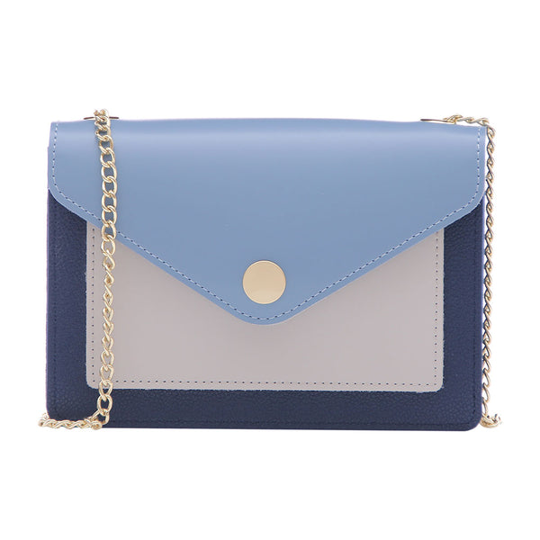 MINISO Tas Selempang Wanita Sling Bag Tas Bahu Kombinasi Warna Persegi Cewek Shoulder Pesta Crossbody Rantai Model Terbaru 2020 Import Wanita Remaja Anak Perempuan Kekinian Kasual Casual Polos Simple Asli Mini Fashion Style Elegan Original Korea Tali