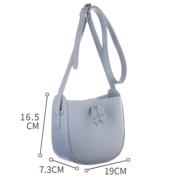 MINISO Tas Selempang Wanita Tas Serut Sling Bag Simple Fahion Pesta