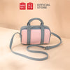 MINISO Tas Selempang Wanita Sling Bag Tas Bahu Kombinasi Warna Vintage