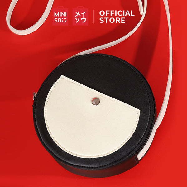 Miniso Tas Bahu Tas Selempang Bulat Fashion