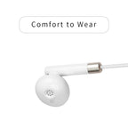 MINISO Headset Earphone Headphone Kabel Control Mic Microphone Earbuds In Ear