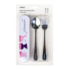 MINISO Boneka Inggris Stainless Steel Set Alat Makan Sendok+Garpu Anak Peralatan Makan