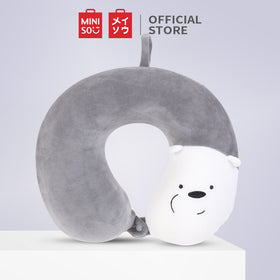 MINISO We Bare Bears- Memory Foam U-shaped Pillow /Bantal Travel