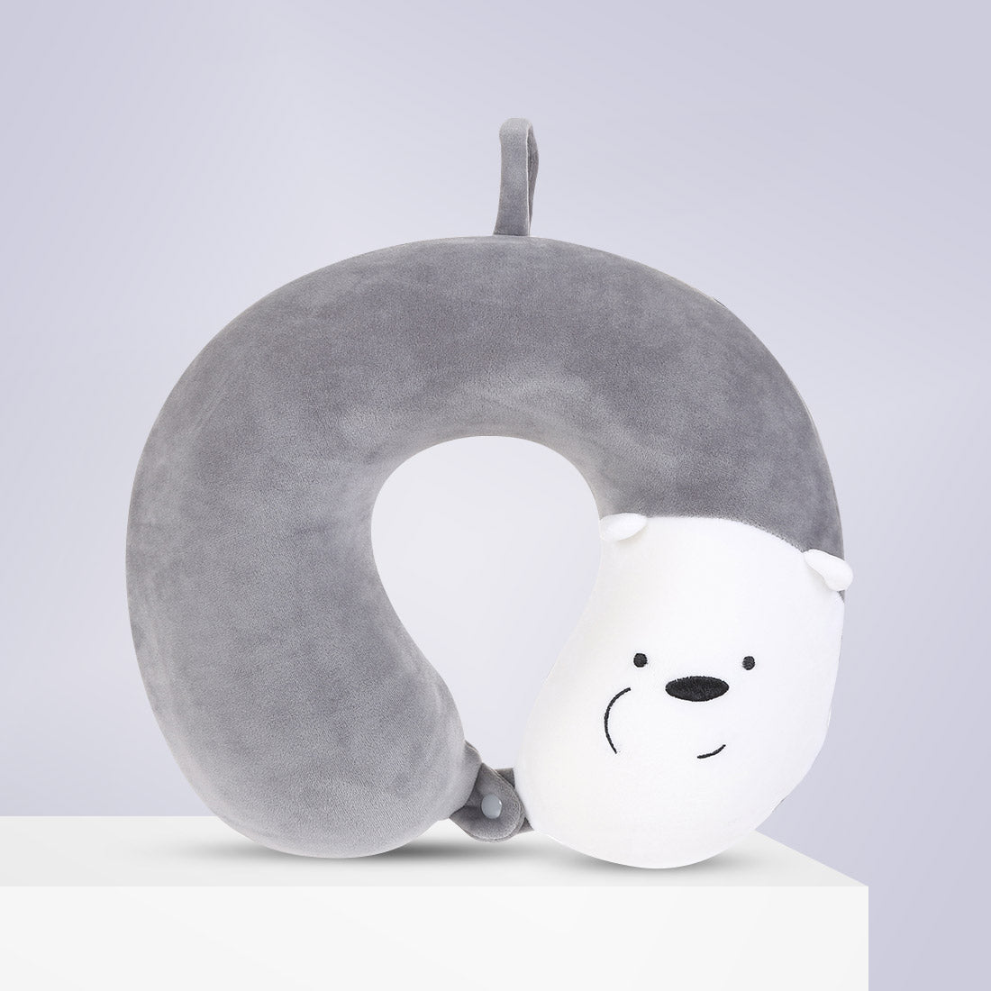 MINISO We Bare Bears- Memory Foam U-shaped Pillow /Bantal Travel