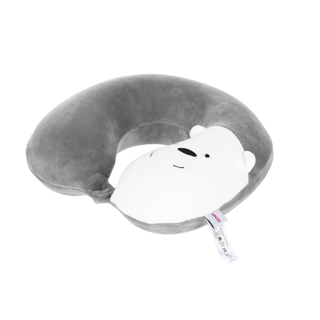 MINISO We Bare Bears- Memory Foam U-shaped Pillow /Bantal Travel