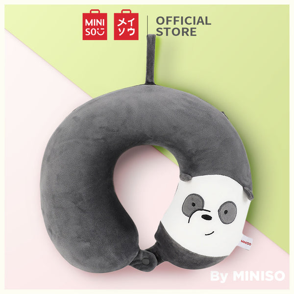 MINISO We Bare Bears- Memory Foam U-shaped Pillow /Bantal Travel