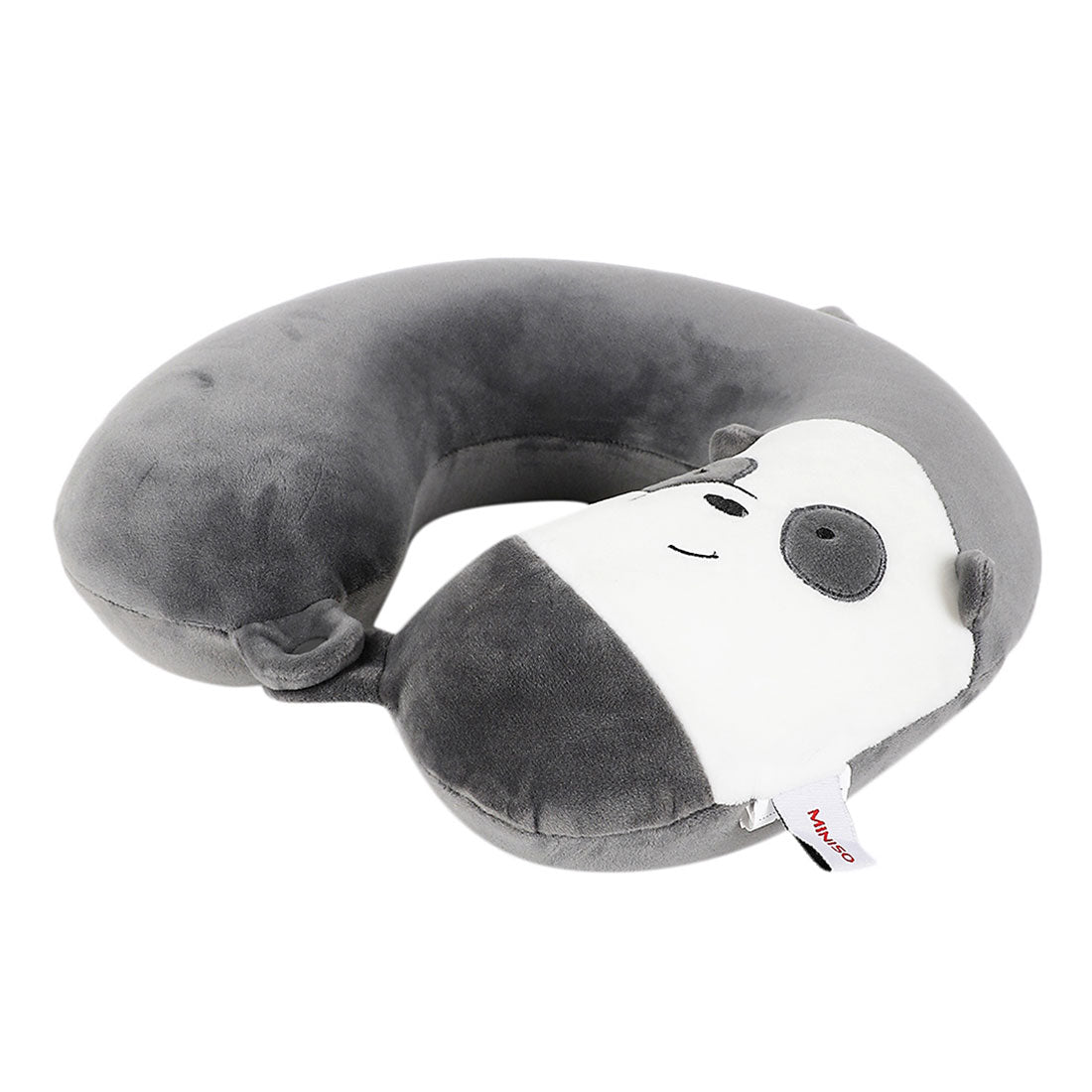 MINISO We Bare Bears- Memory Foam U-shaped Pillow /Bantal Travel
