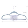 MINISO Gantungan Baju Plastik Anti Slip Hanger Clothes Celana  3 pcs