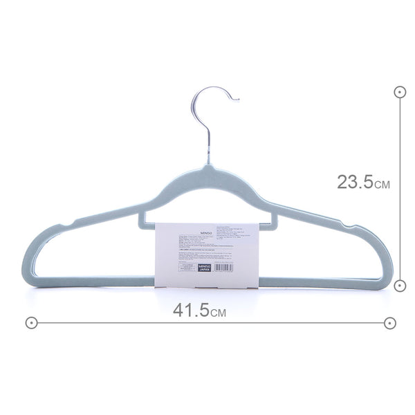 MINISO Gantungan Baju Plastik Anti Slip Hanger Clothes Celana  3 pcs