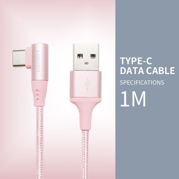 MINISO Gaming TIPE-C Kabel Data Charger 1M 2.1A