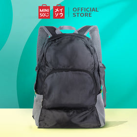 MINISO Foldable Storage Backpack Ransel Tas Punggung