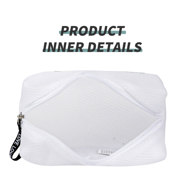 MINISO Tas Kosmetik Wanita Kotak Bentuk Persegi Panjang Tas Makeup Untuk Tas Makeup Saat Perjalanan