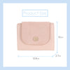 MINISO Dompet Wanita Pendek Kecil Lipat Buram Simple Korea Kasual
