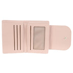 MINISO Dompet Wanita Pendek Kecil Lipat Buram Simple Korea Kasual