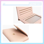 MINISO Dompet Wanita Pendek Kecil Lipat Buram Simple Korea Kasual