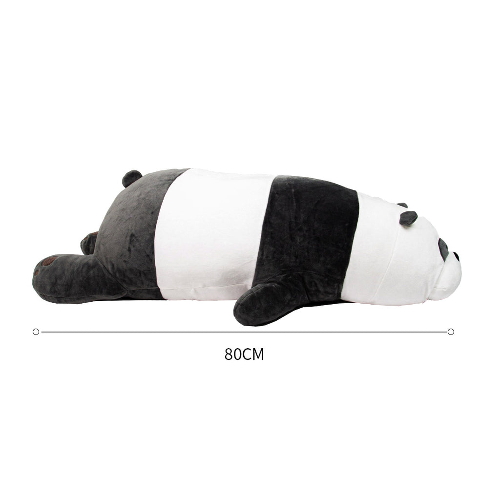 MINISO Boneka 80cm We Bare Bears Berbahan Katun Bantal Lembut untuk Dekorasi di Rumah dan Mobil