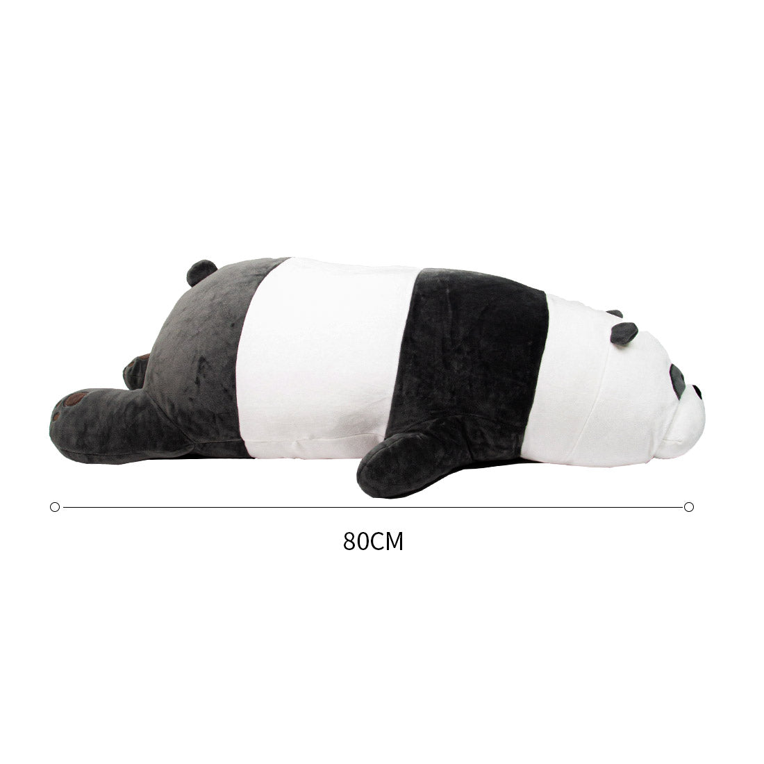 MINISO Boneka 80cm We Bare Bears Berbahan Katun Bantal Lembut untuk Dekorasi di Rumah dan Mobil