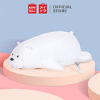 MINISO Boneka 80cm We Bare Bears Berbahan Katun Bantal Lembut untuk Dekorasi di Rumah dan Mobil