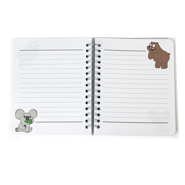 Miniso Official We Bare Bears - Wirebound Book