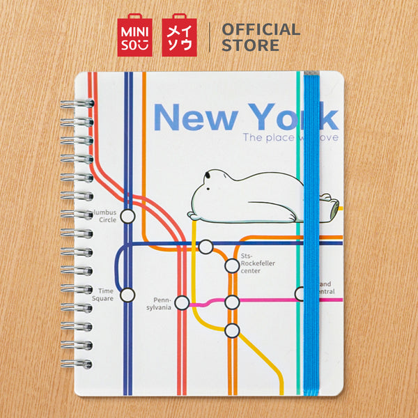Miniso Official We Bare Bears - Wirebound Book