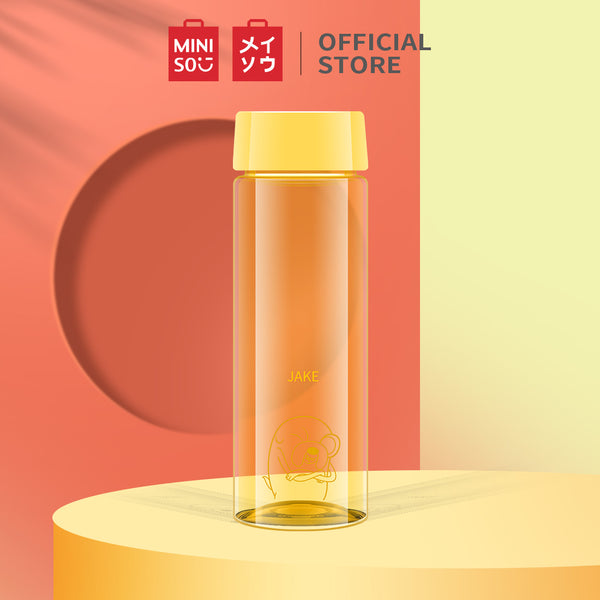 MINISO Botol Minum Plastik Tempat Air Water Lucu Adventure Time 540ml