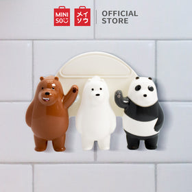 MINISO We Bare Bears Organizer Pemegang Sikat Gigi Kamar Mandi