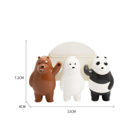 MINISO We Bare Bears Organizer Pemegang Sikat Gigi Kamar Mandi