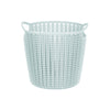 MINISO Keranjang Ember Penyimpanan Bulat Plait Plaited Round Storage Bucket kecil 17x13x13cm