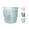MINISO Keranjang Ember Penyimpanan Bulat Plait Plaited Round Storage Bucket kecil 17x13x13cm