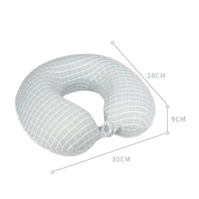 MINISO Bantal Leher Bantal Kepala Travel Mobil Lembut Motif Hewan Lucu
