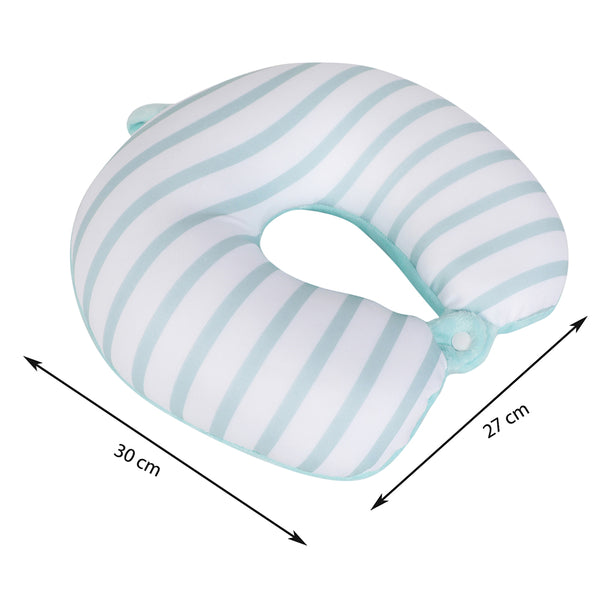 MINISO Bantal Leher Bantal Kepala Travel Mobil Dewasa Lembut Motif