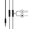 MINISO Earphone Kabel dengan Mic Earbuds in Ear Headphone Noise Cancelling Awet Headset Universal