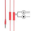 MINISO Headset Earphone Kabel dengan Mic microphone Earbuds in Ear Headphone Noise Cancelling Awet Universal  Stereo Jawab Akhiri Panggilan Musik Hp Laptop PC Original Bass Gaming Wanita Pria Simple Masuk Telinga Android Warna