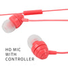MINISO Headset Earphone Kabel dengan Mic microphone Earbuds in Ear Headphone Noise Cancelling Awet Universal  Stereo Jawab Akhiri Panggilan Musik Hp Laptop PC Original Bass Gaming Wanita Pria Simple Masuk Telinga Android Warna