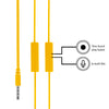MINISO Earphone Kabel dengan Mic Earbuds in Ear Headphone Noise Cancelling Awet Headset Universal