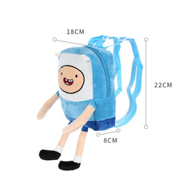 MINISO Tas Ransel Wanit Backpack Tas Pungung Sekolah Adventure Time
