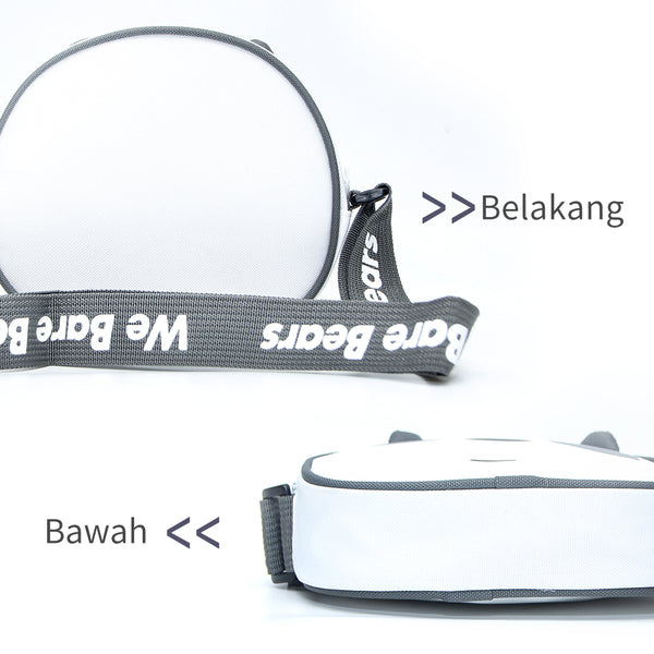 MINISO Tas Selempang Wanita Sling Bag Karakter Lucu We Bare Bears