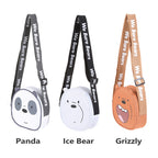 MINISO Tas Selempang Wanita Sling Bag Karakter Lucu We Bare Bears