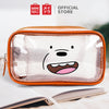 MINISO Tas Kosmetik Wanita We Bare Bears Tas Makeup Optik Untuk Tas Travel Makeup