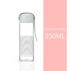 MINISO Botol Air Kaca Borosilikat Tinggi Dengan Tali 350ml