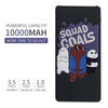 MINISO Power Bank 10000mAh Daya Besar Capacity  Charging We Bare Bears