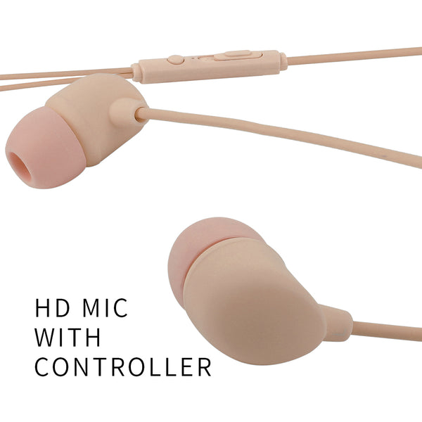 MINISO We Bare Bears Headset Earphone Kabel dengan Tempat Tas