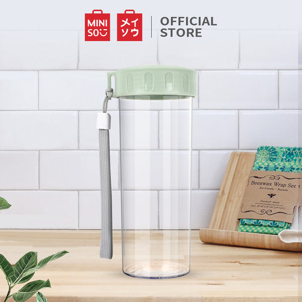 Miniso Botol Air Plastik Klasik Botol Portabel 480ml