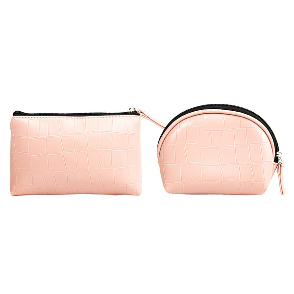 MINISO Set Tas Kosmetik Tempat Make Up Cosmetic Bag Travel 3 Pcs