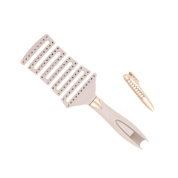 MINISO sisir Vented dengan Klip Hair Brush