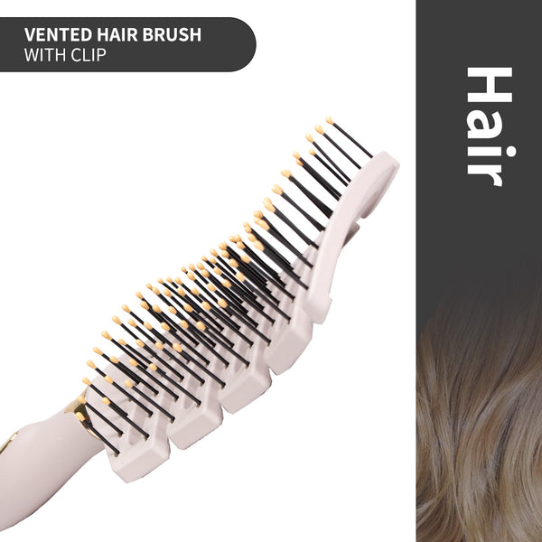 MINISO sisir Vented dengan Klip Hair Brush