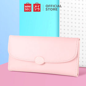 Miniso Dompet Wanita Kopling Dengan Pemegang Kartu