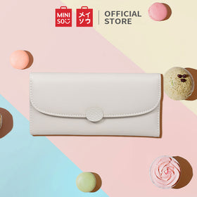 Miniso Dompet Wanita Kopling Dengan Pemegang Kartu